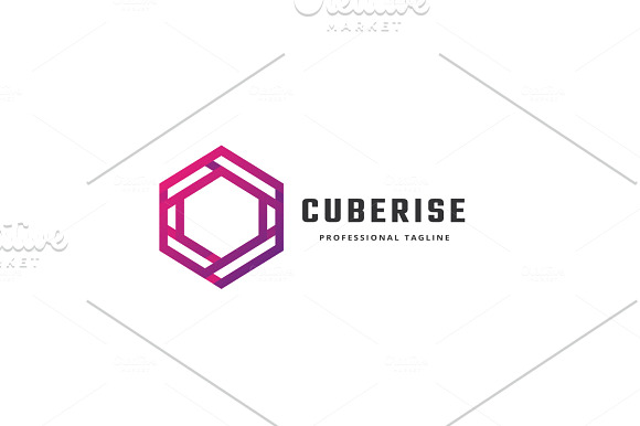 Cube Rise Logo in Logo Templates - product preview 3