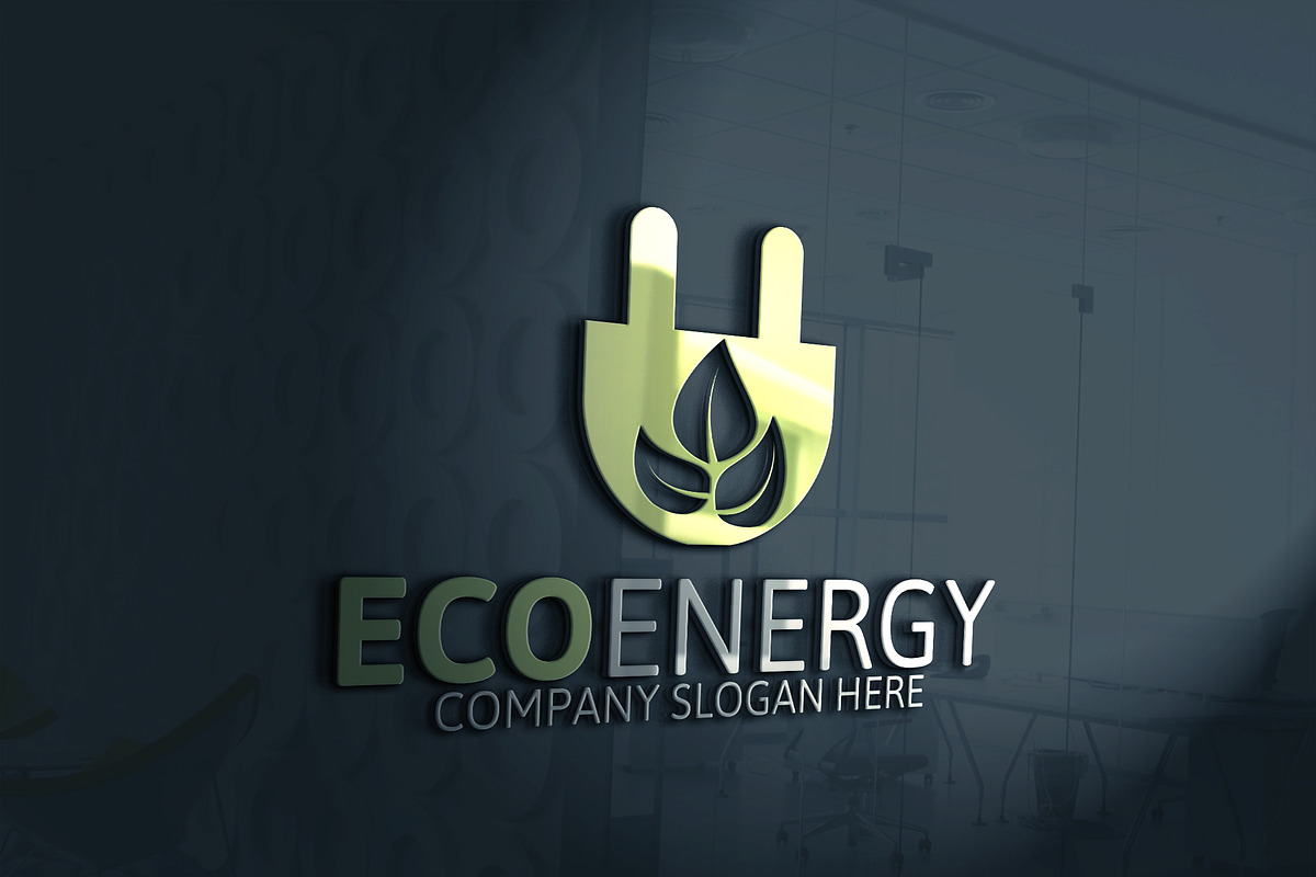 Eco Energy Logo in Logo Templates - product preview 8