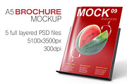 A5 Brochure Mockup