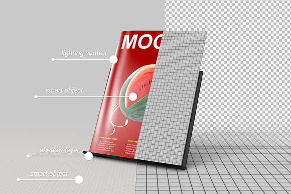 A5 Brochure Mockup in Print Mockups - product preview 1