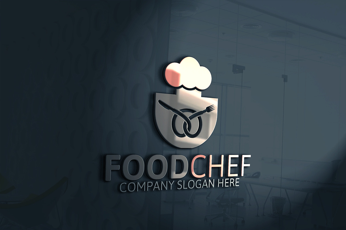 Food Chef in Logo Templates - product preview 8