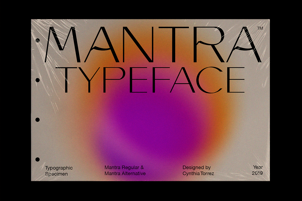 Mantra Typeface #mantratype in Display Fonts - product preview 8