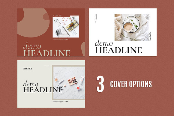 Media Kit Template in Magazine Templates - product preview 1
