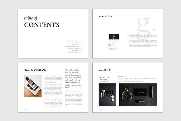 Media Kit Template in Magazine Templates - product preview 3