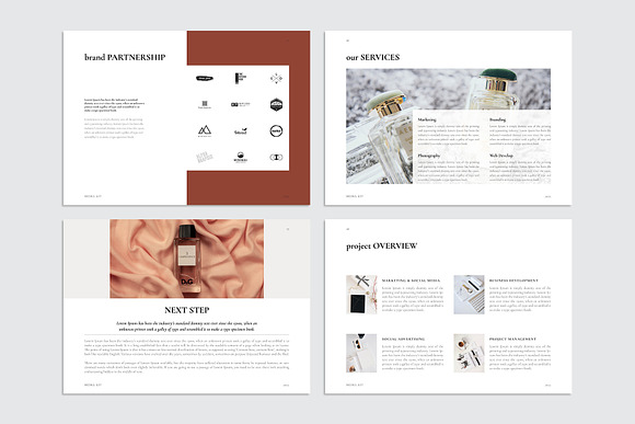 Media Kit Template in Magazine Templates - product preview 7