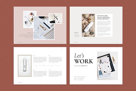 Media Kit Template in Magazine Templates - product preview 8