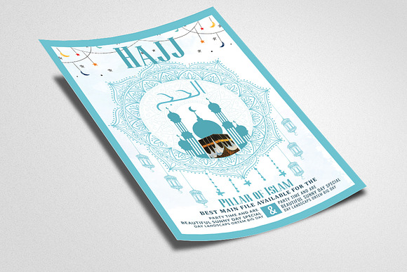 Umrah & Hajj Flyer Template in Flyer Templates - product preview 1