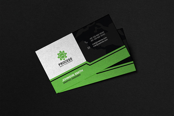 Media Agency Business Card in Business Card Templates - product preview 3