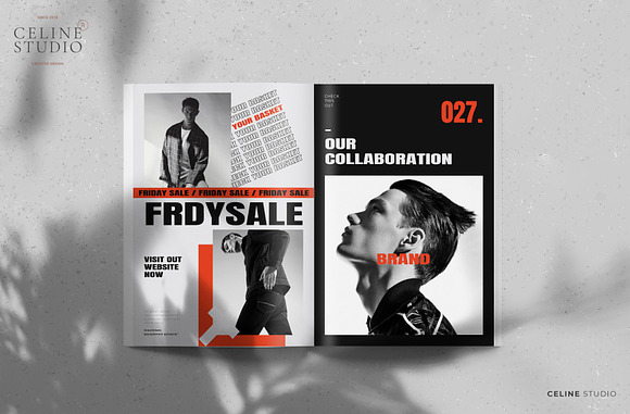 SYNAPSE Fashion Editorial Lookbook in Magazine Templates - product preview 5
