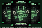 St. Patrick's Day Flyer And Poster