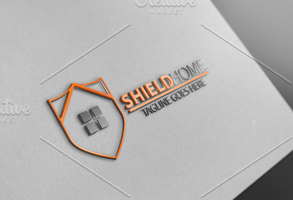 Home Shield Logo in Logo Templates - product preview 1