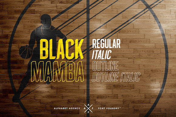 BLACK MAMBA FONT FAMILY in Sans-Serif Fonts - product preview 1