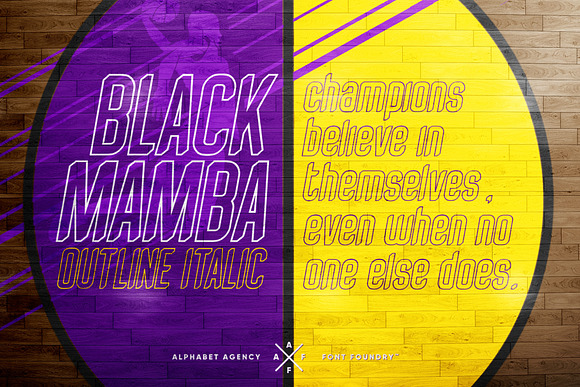 BLACK MAMBA FONT FAMILY in Sans-Serif Fonts - product preview 4