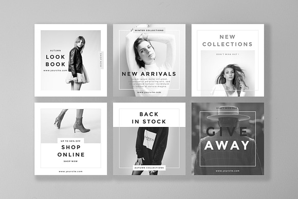 El Fashion Instagram Post in Instagram Templates - product preview 2