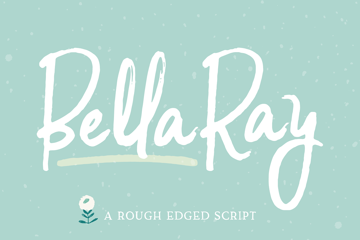 Bella Ray Script in Script Fonts - product preview 8