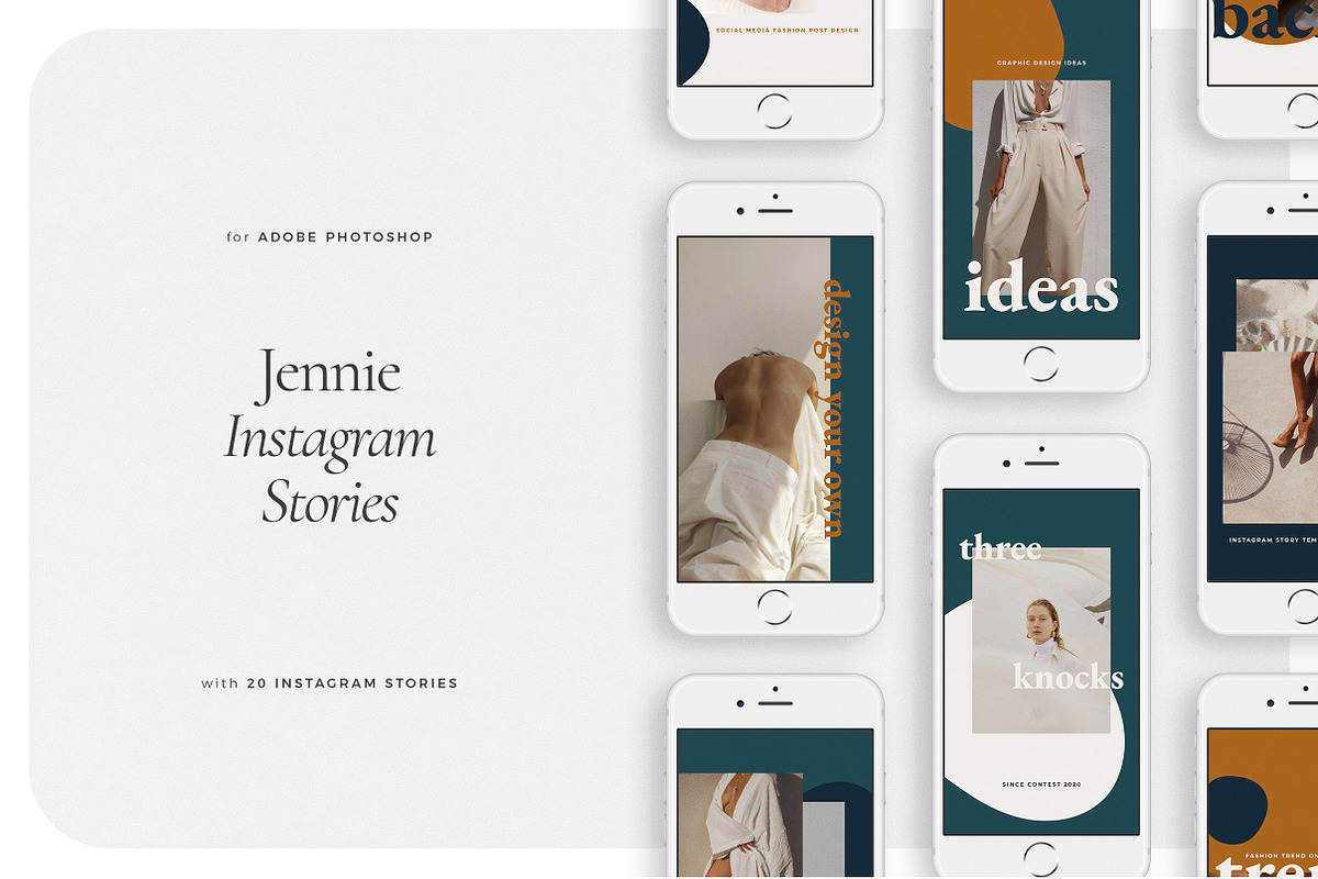 JENNIE Instagram Stories in Instagram Templates - product preview 8