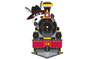 Donkey Cowboy Outlaw & Train