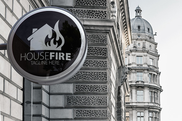 House Fire in Logo Templates - product preview 1