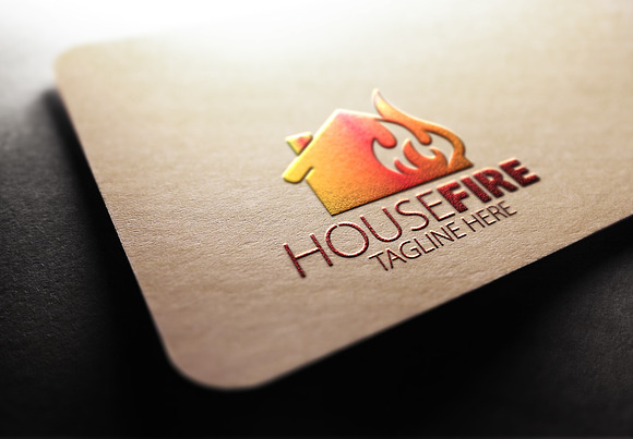 House Fire in Logo Templates - product preview 2
