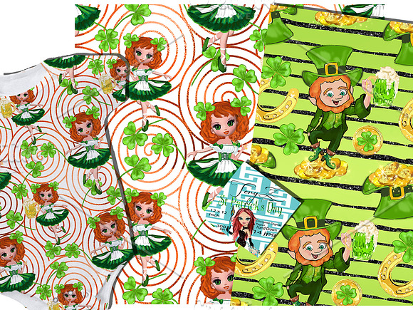 St Patrick's Day paper in Patterns - product preview 2