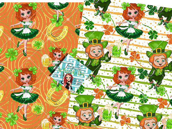 St Patrick's Day paper in Patterns - product preview 5