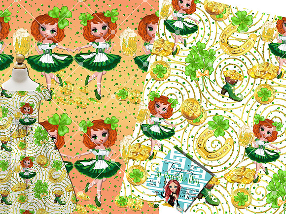 St Patrick's Day paper in Patterns - product preview 6