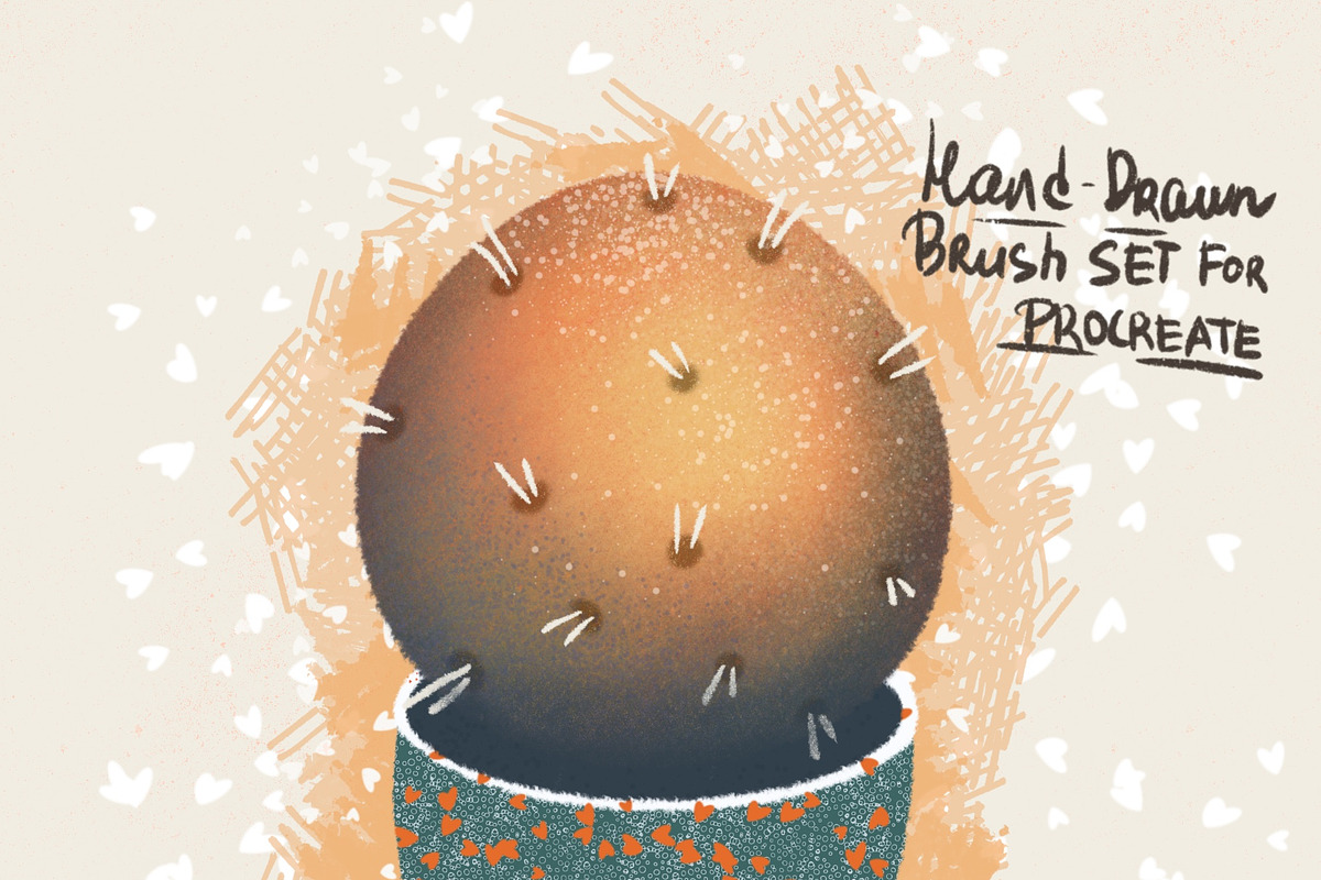 INK brush set for PROCREATE in Add-Ons - product preview 8