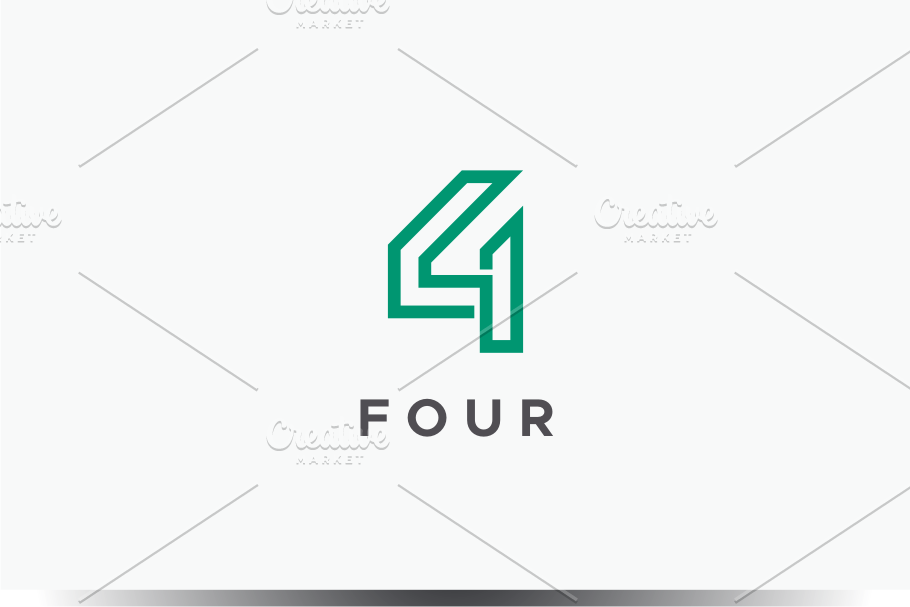 Four 4 Logo