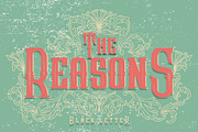 The Reasons Blackletter + Bonus