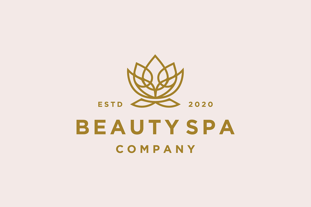 Lotus Beauty Spa Logo in Logo Templates - product preview 8