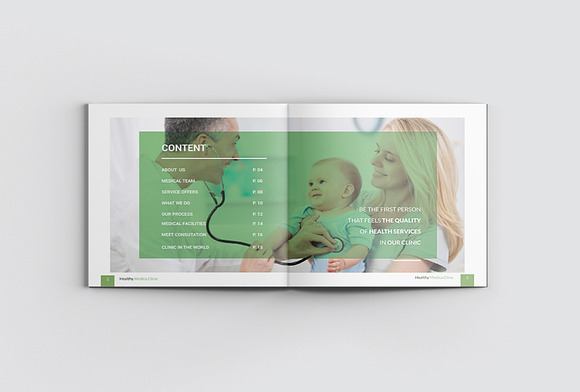 Health Medical Brochure in Brochure Templates - product preview 1