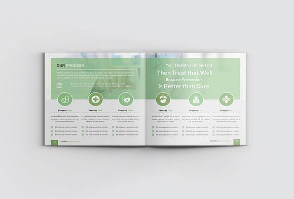 Health Medical Brochure in Brochure Templates - product preview 6