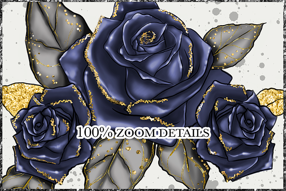 Vintage Rose Png Cliparts in Illustrations - product preview 2