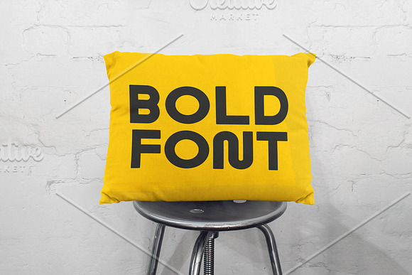 Modern bold english alphabet in Display Fonts - product preview 2