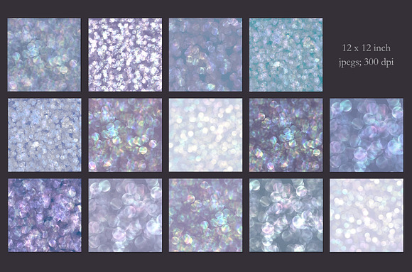 Iridescent bokeh backgrounds in Textures - product preview 1
