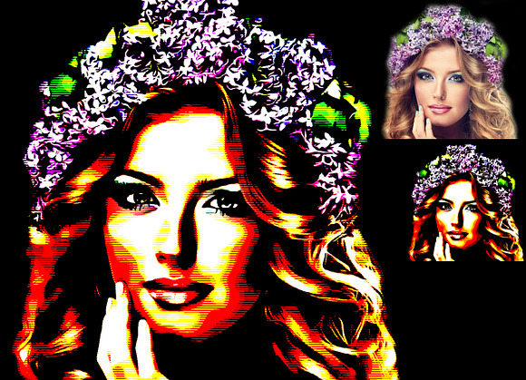 Pop Art Effect Photoshop Action in Add-Ons - product preview 6