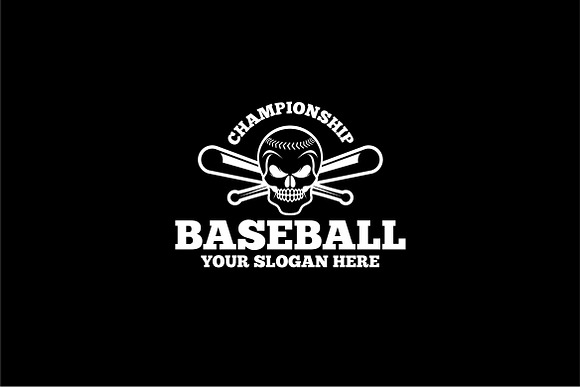 Baseball Logo in Logo Templates - product preview 1