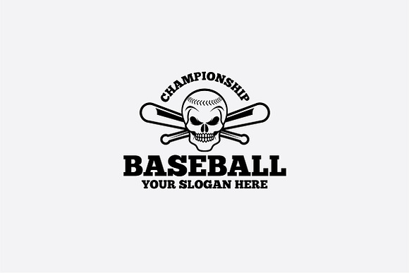 Baseball Logo in Logo Templates - product preview 2