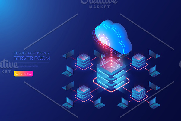 Cloud server room