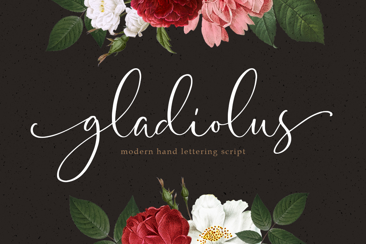 Gladiolus - Modern Calligraphy in Serif Fonts - product preview 8