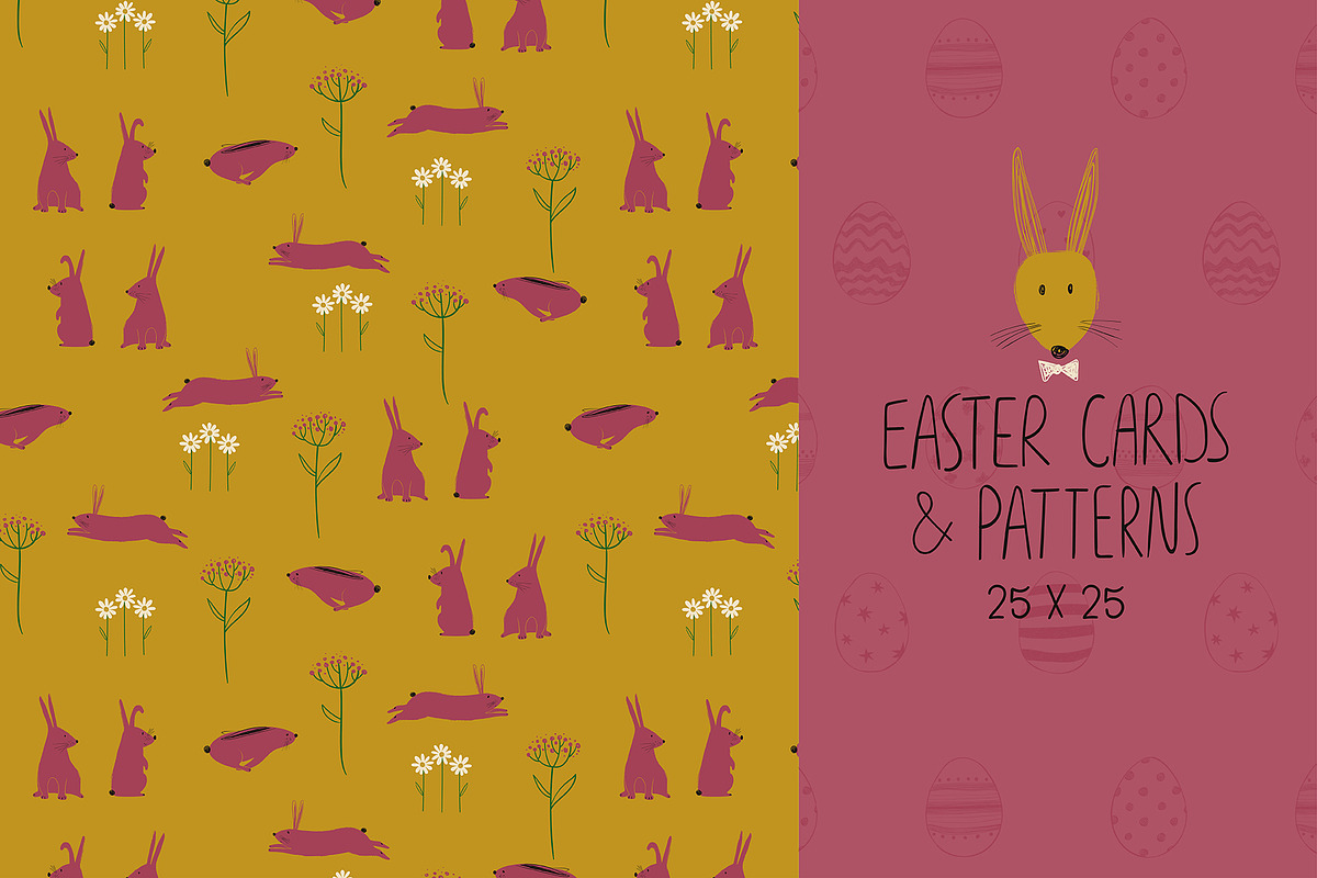 Easter Cards and Patterns in Patterns - product preview 8