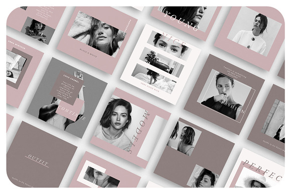 HOWWIE Instagram Feed in Instagram Templates - product preview 3