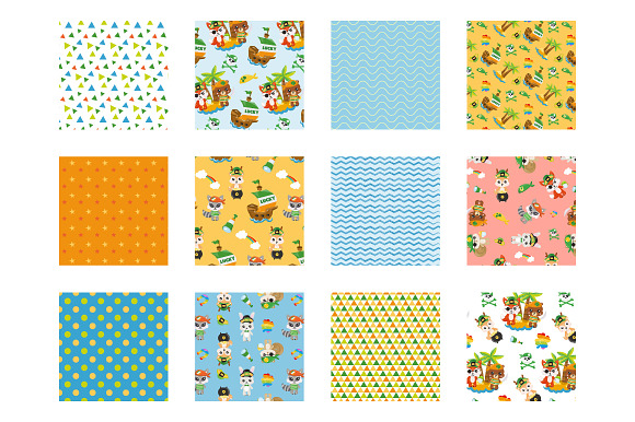 St. Patrick's Woodland in Patterns - product preview 1