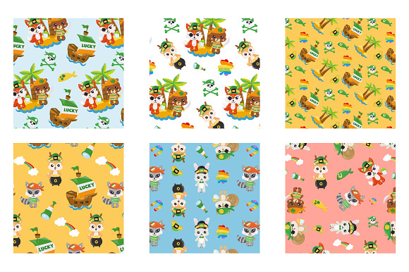 St. Patrick's Woodland in Patterns - product preview 2