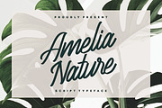 Amelia Nature - Script Typeface