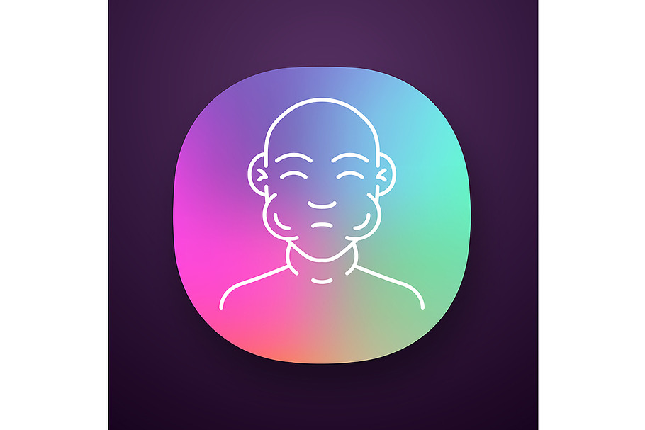 Face swelling app icon