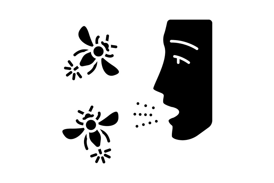 Allergies to insect stings icon