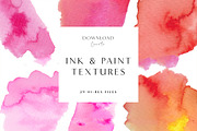 29 Ink & Watercolour Clip Art Pieces