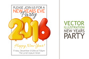 Invitation to New Year's Party