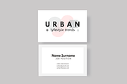 Urban business cards - 6 Designs